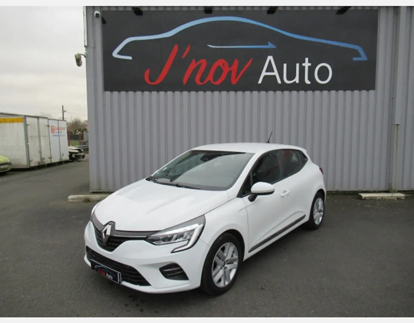 Renault Clio 1.0 SCE 65CH BUSINESS -21 Blanc - 1