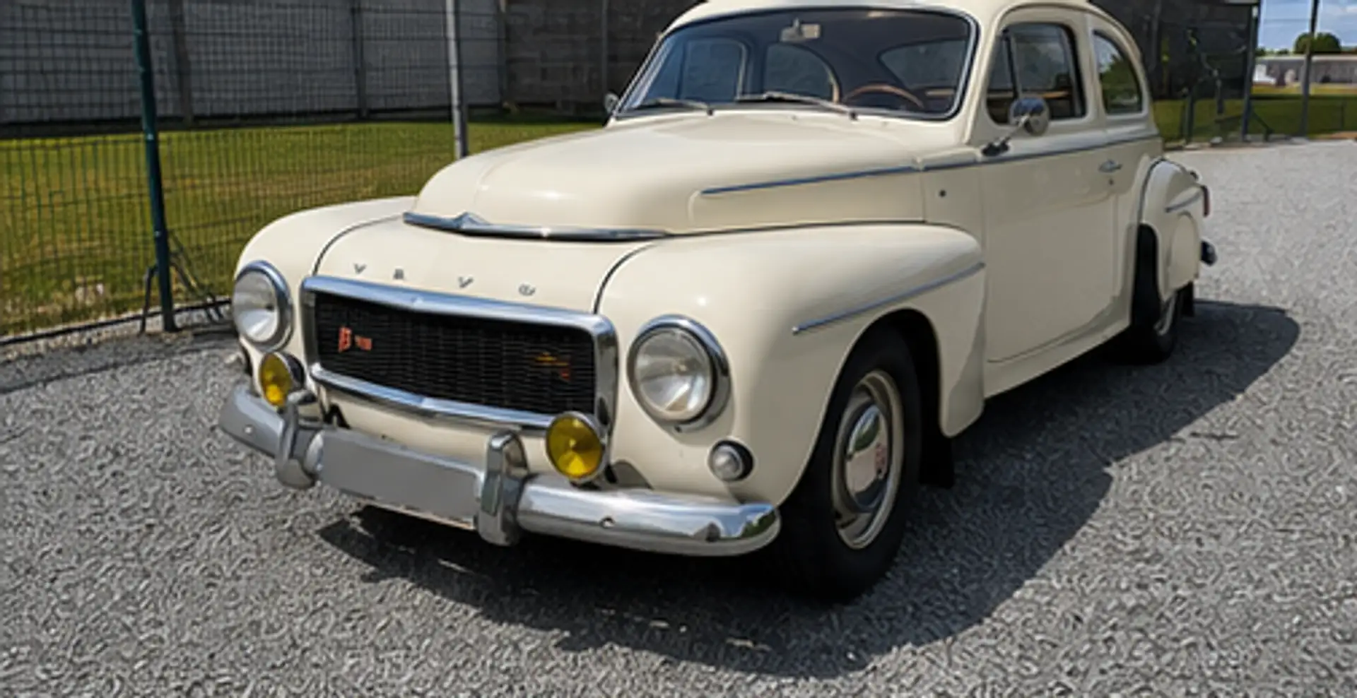 Volvo PV544 katterug Beige - 1