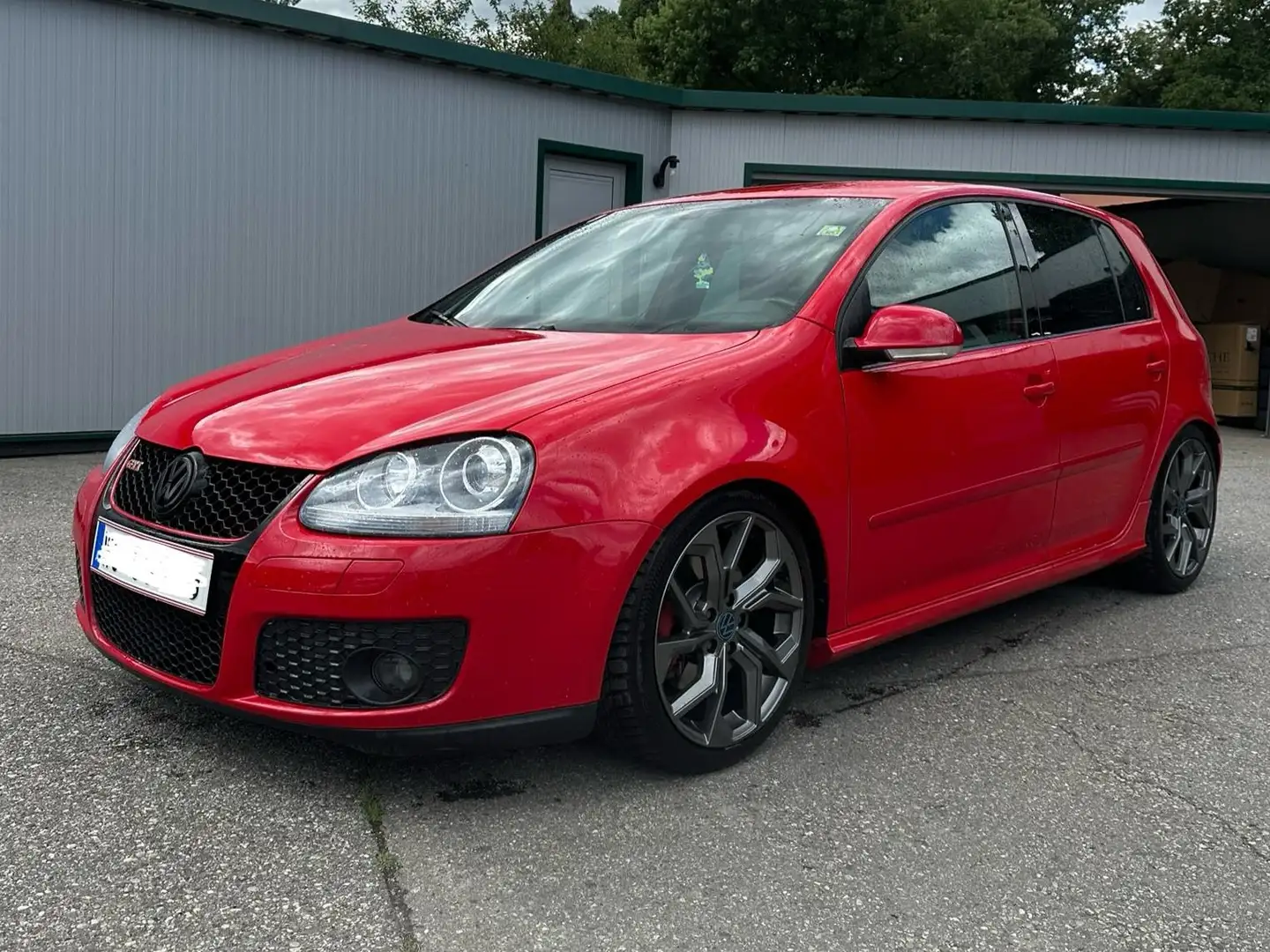 Volkswagen Golf GTI V Rot - 2