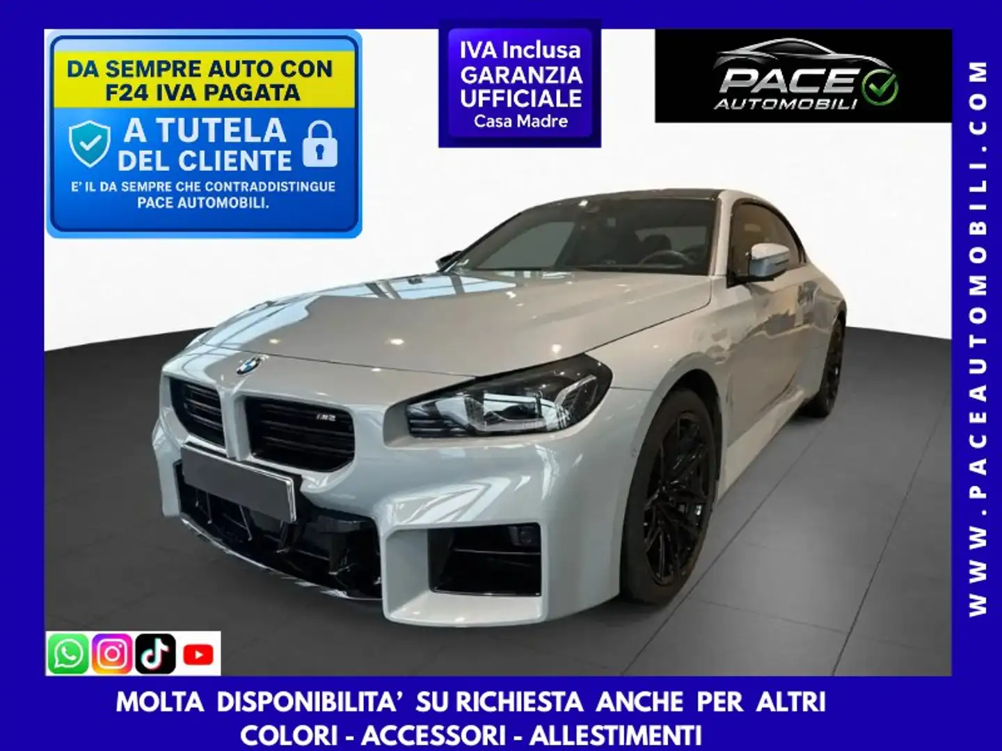 BMW M2 ACC H/K CARBON PELLE BLACK PACK 20" CURVED Gris - 1