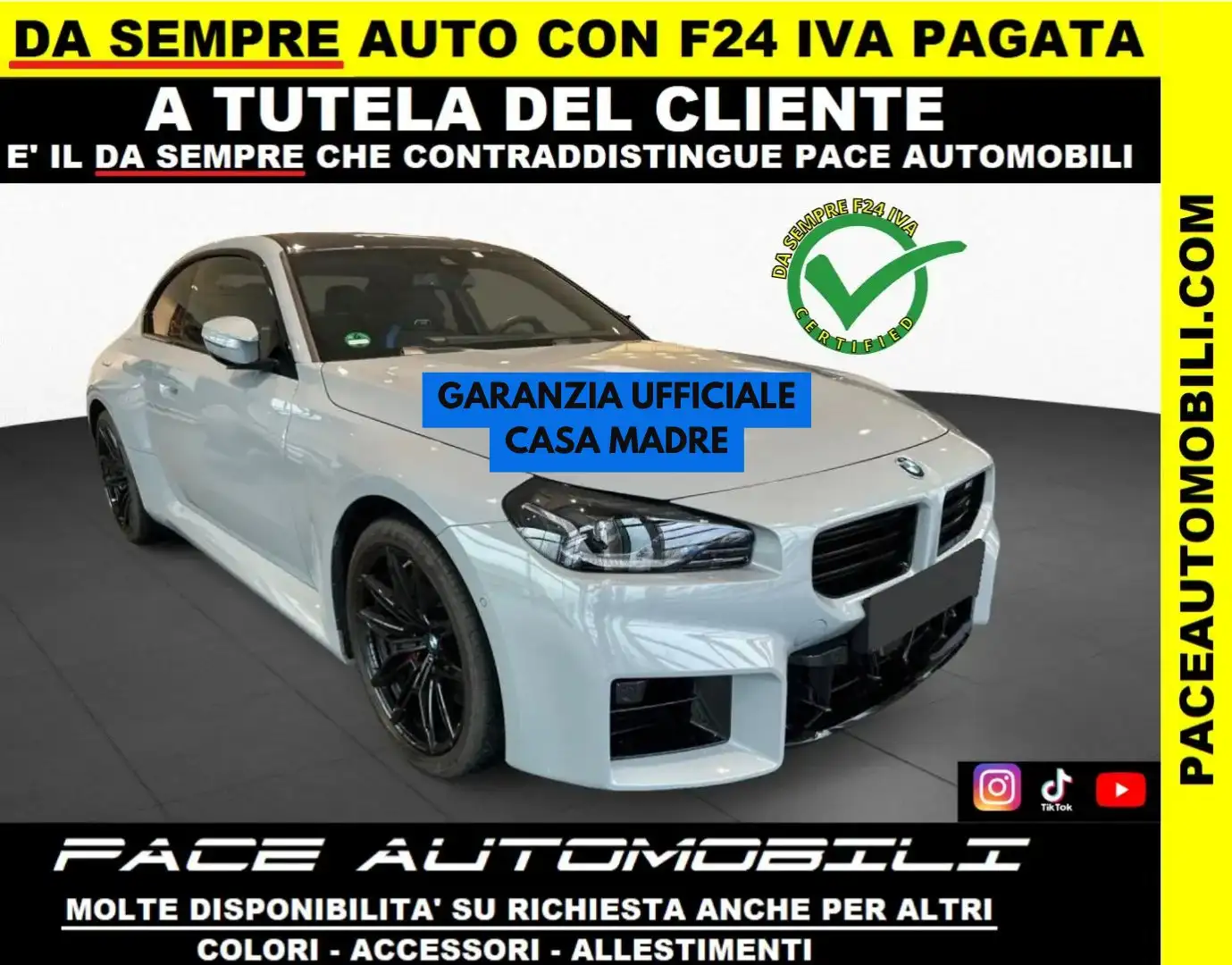 BMW M2 ACC H/K CARBON PELLE BLACK PACK 20" CURVED Gris - 1