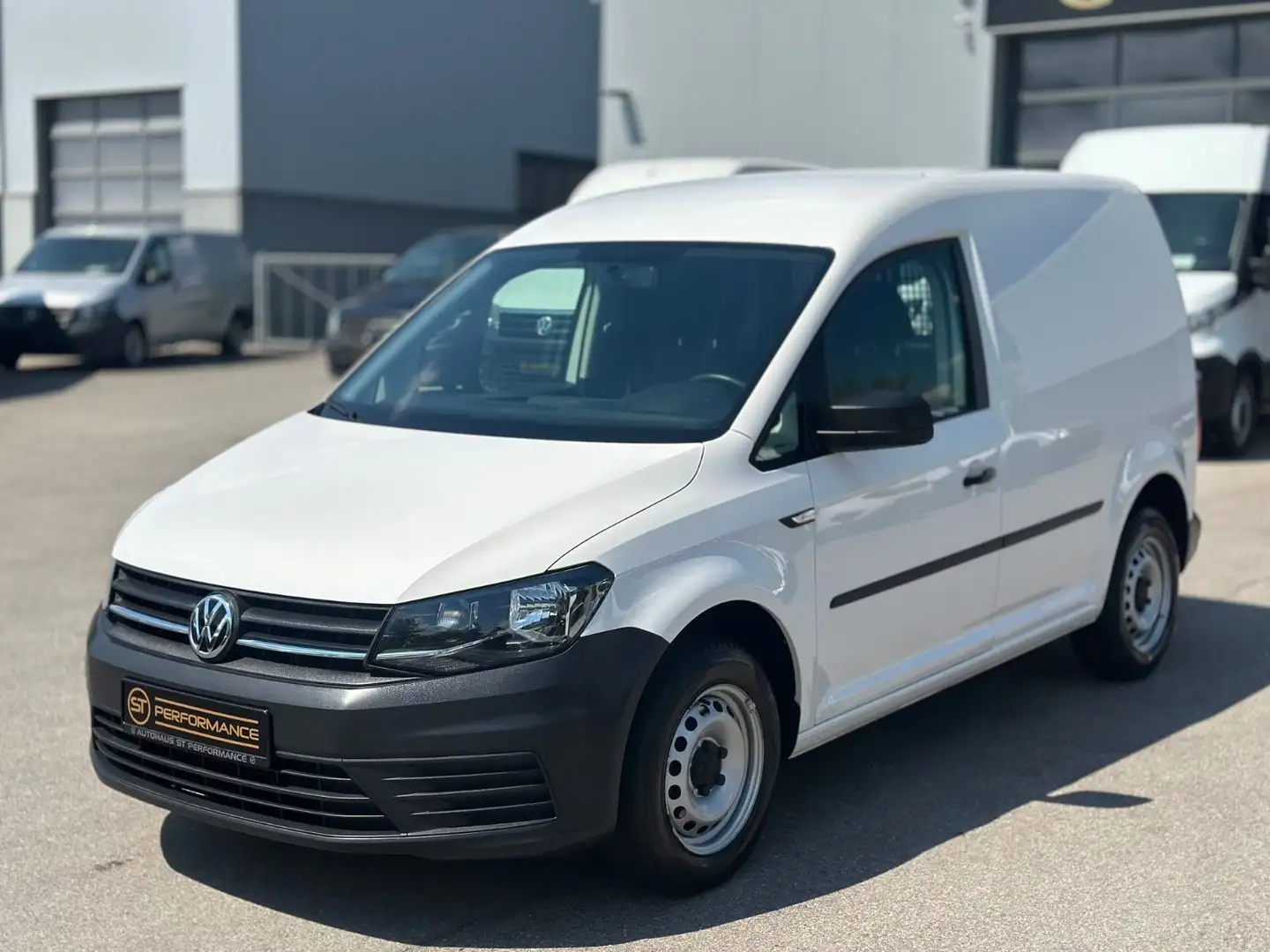 Volkswagen Caddy Nfz KLIMA NAVI AHK PDC 1HAND EURO6 Bianco - 1