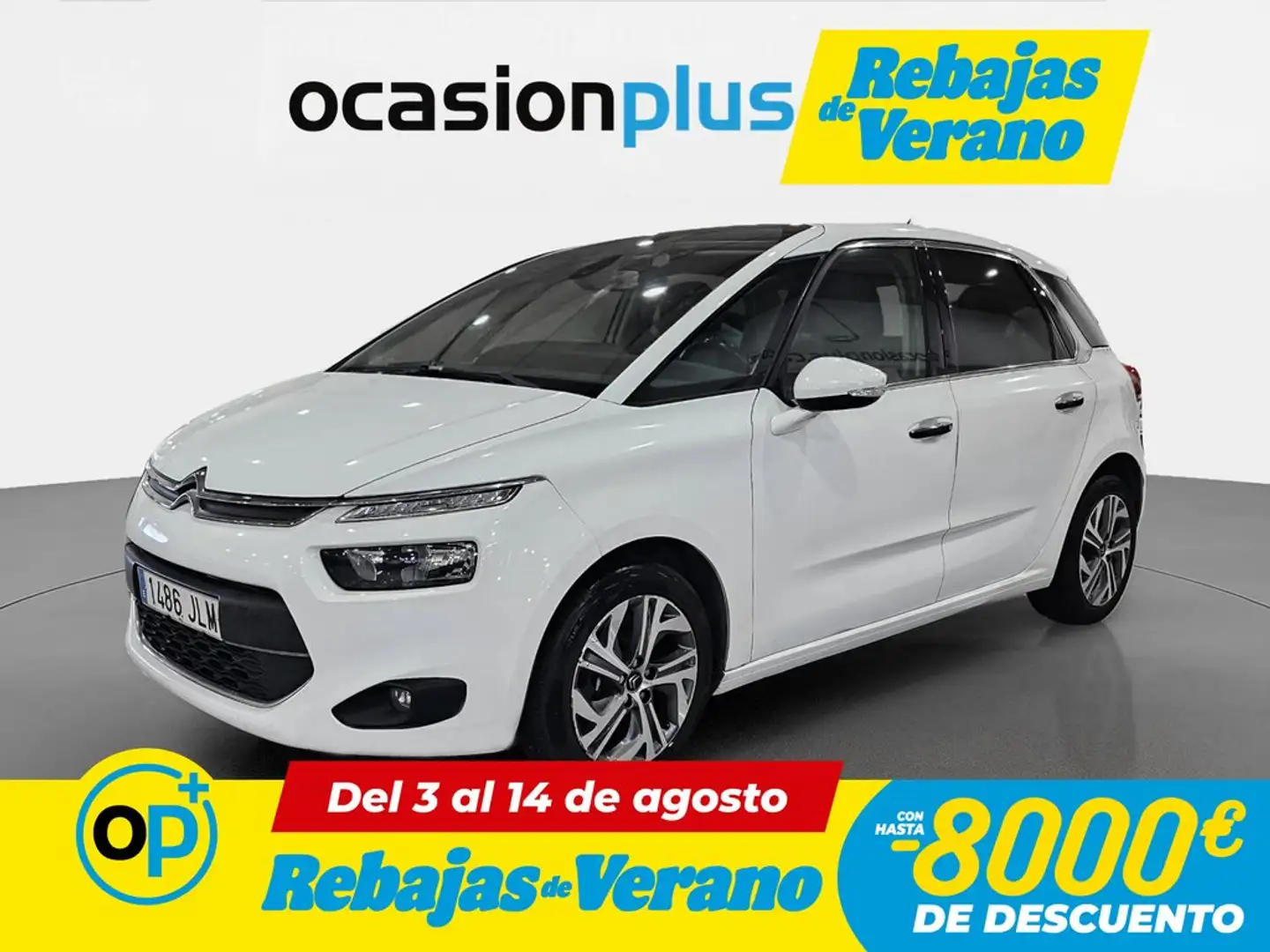 Citroen C4 Picasso 1.6BlueHDI S&S Feel 120 Blanco - 1