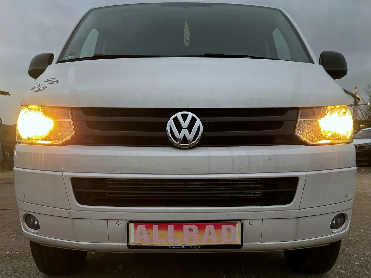 Volkswagen T5 Transporter 4Motion/9-Sitzer/Webasto/PDC/ALU/Text lesen! Blanc - 2