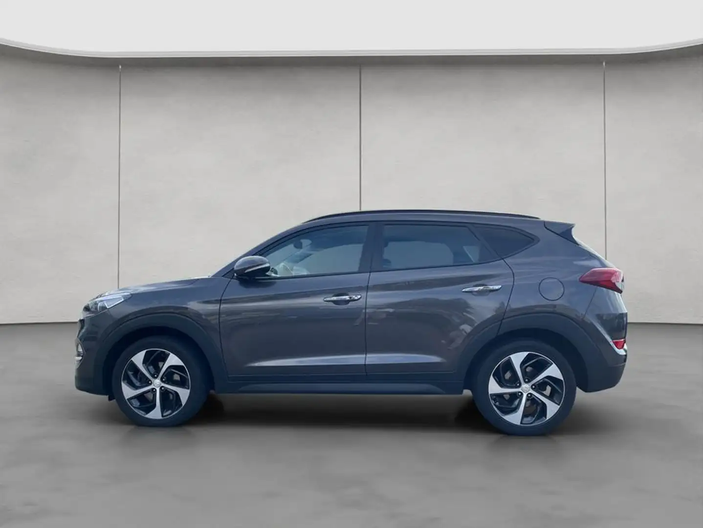 Hyundai TUCSON Premium 1.7 2WD Pano RFK AHK LEDER Gris - 2