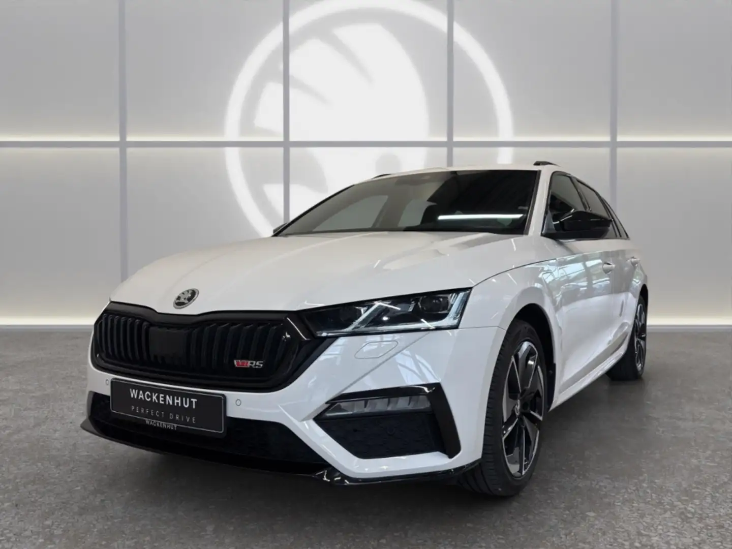 Skoda Octavia Combi RS 1.4l TSI iV DSG+STDHZG+HUD+COLU Bianco - 2