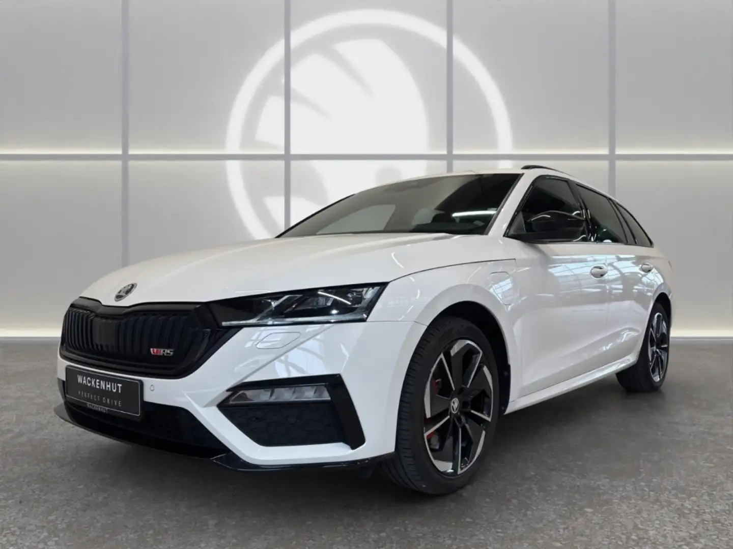 Skoda Octavia Combi RS 1.4l TSI iV DSG+STDHZG+HUD+COLU Bianco - 1