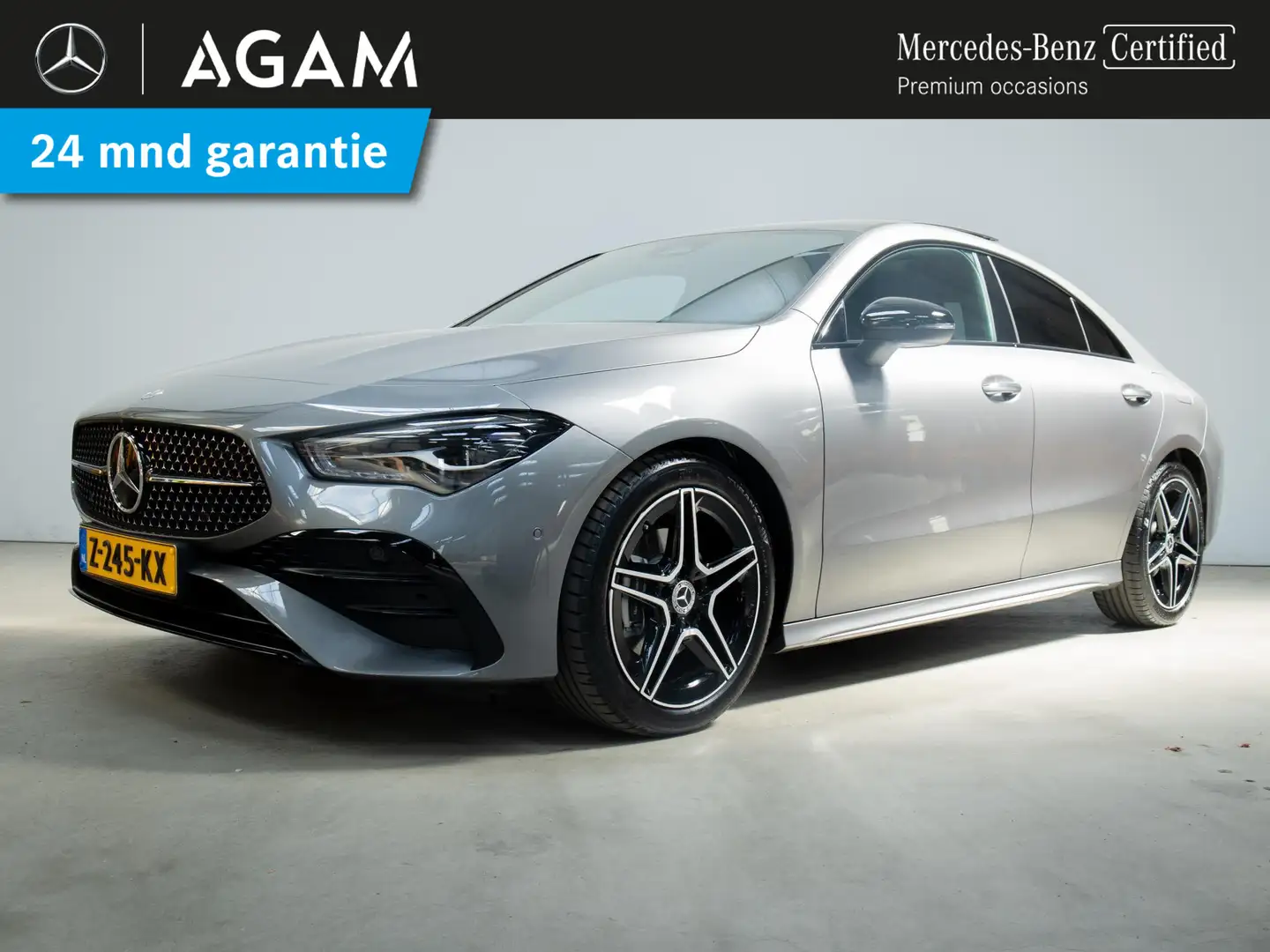 Mercedes-Benz CLA 180 Coupé Star Edition Panorama dak Grijs - 1