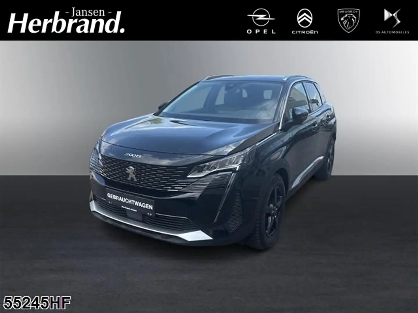 Peugeot 3008 Allure Pack NAVI+SHZ+LED Noir - 1