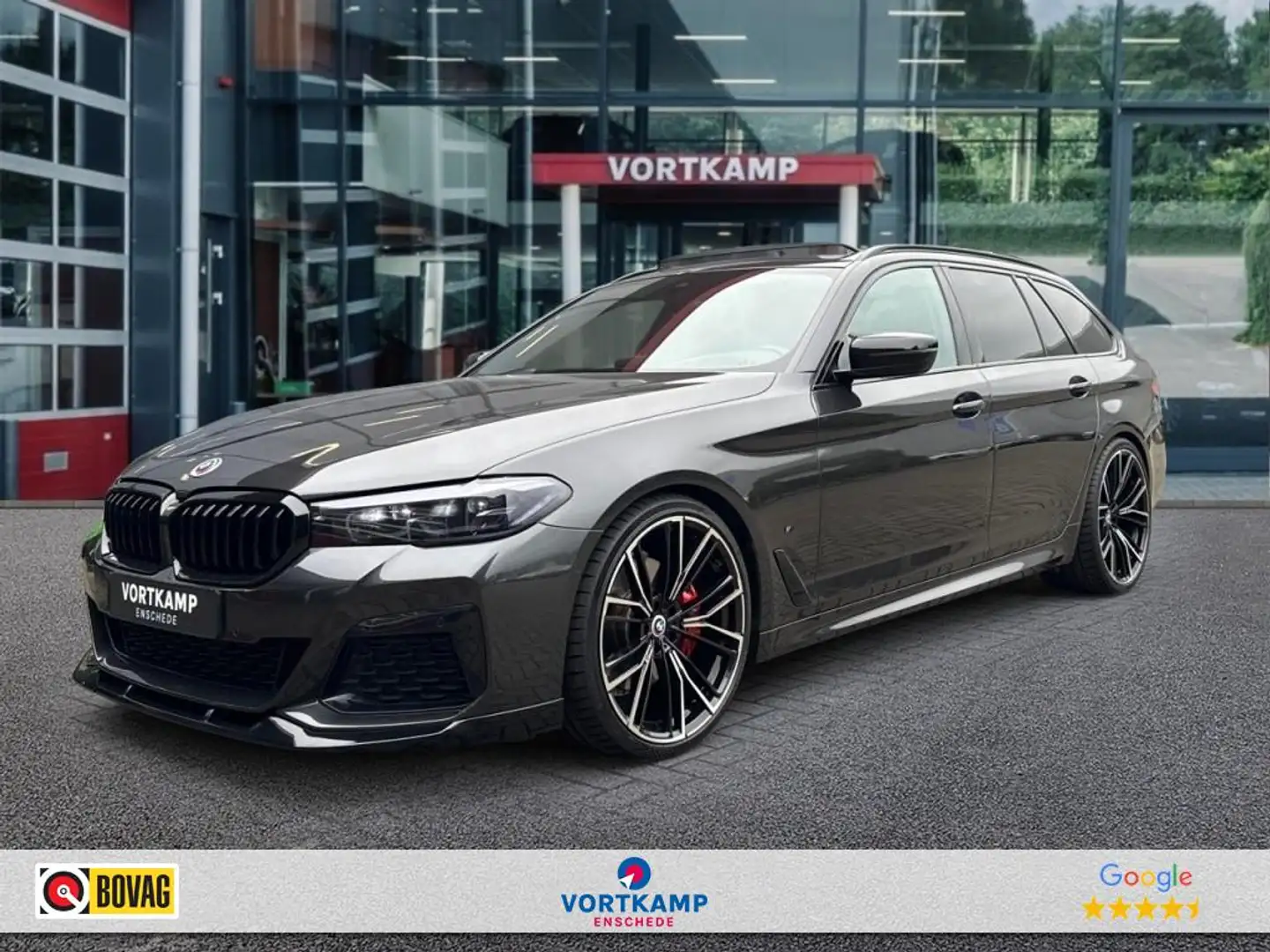BMW 540 540I XDRIVE M SPORT PANO-DAK/CAMERA/NAVI/LEDER/CAR Szürke - 1