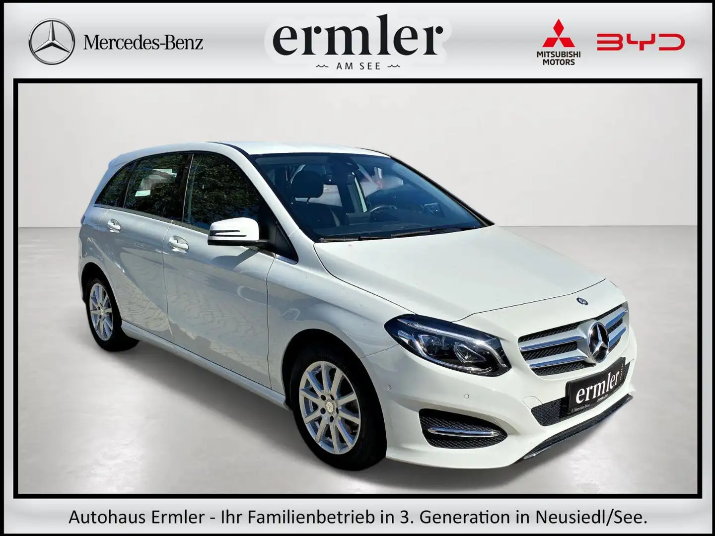 Mercedes-Benz B 200 d Austria Edition Style PTS Shz LED Klima Weiß - 1