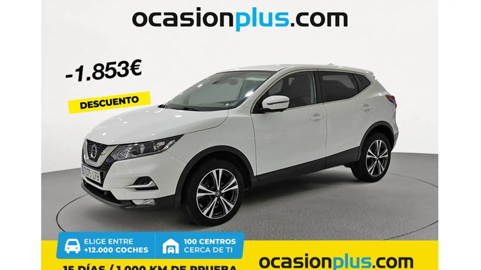 Nissan Qashqai 1.5dCi N-Connecta 4x2 85kW Blanco - 1