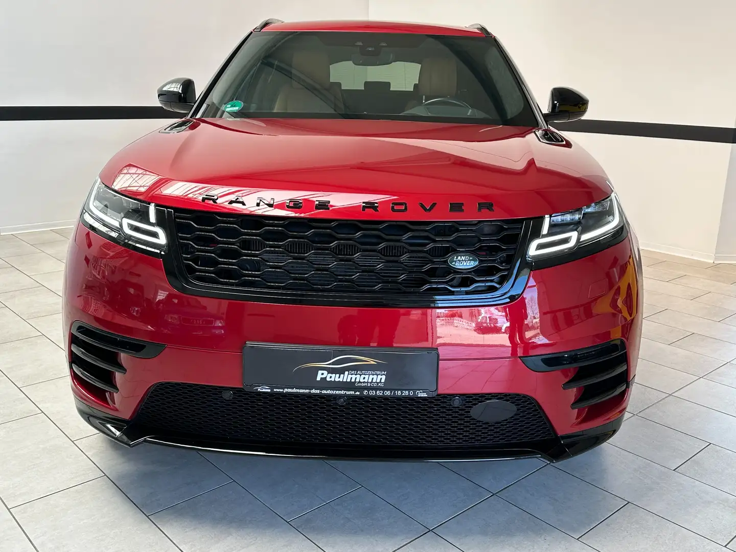 Land Rover Range Rover Velar 3.0 R-Dynamic HSE Navi*Leder*Matrix-LED*Standheiz. Piros - 2