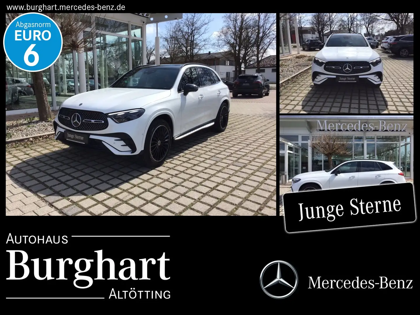 Mercedes-Benz GLC 400 GLC 400 e 4M AMG Line Premium/Plus/Fahrassistenz Weiß - 1