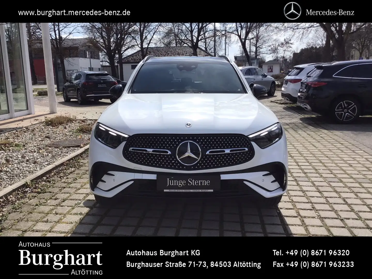 Mercedes-Benz GLC 400 GLC 400 e 4M AMG Line Premium/Plus/Fahrassistenz Weiß - 2