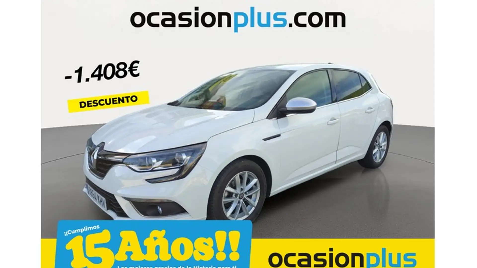 Renault Megane 1.2 TCe Energy Tech Road 74kW Blanc - 1