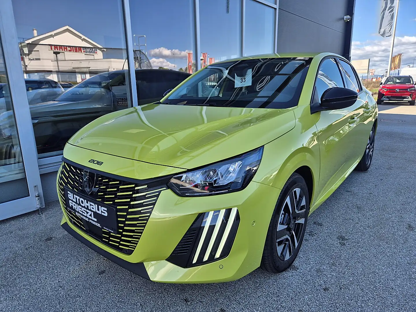 Peugeot 208 1.2 PureTech 100 Allure (EURO 6e) Gelb - 1
