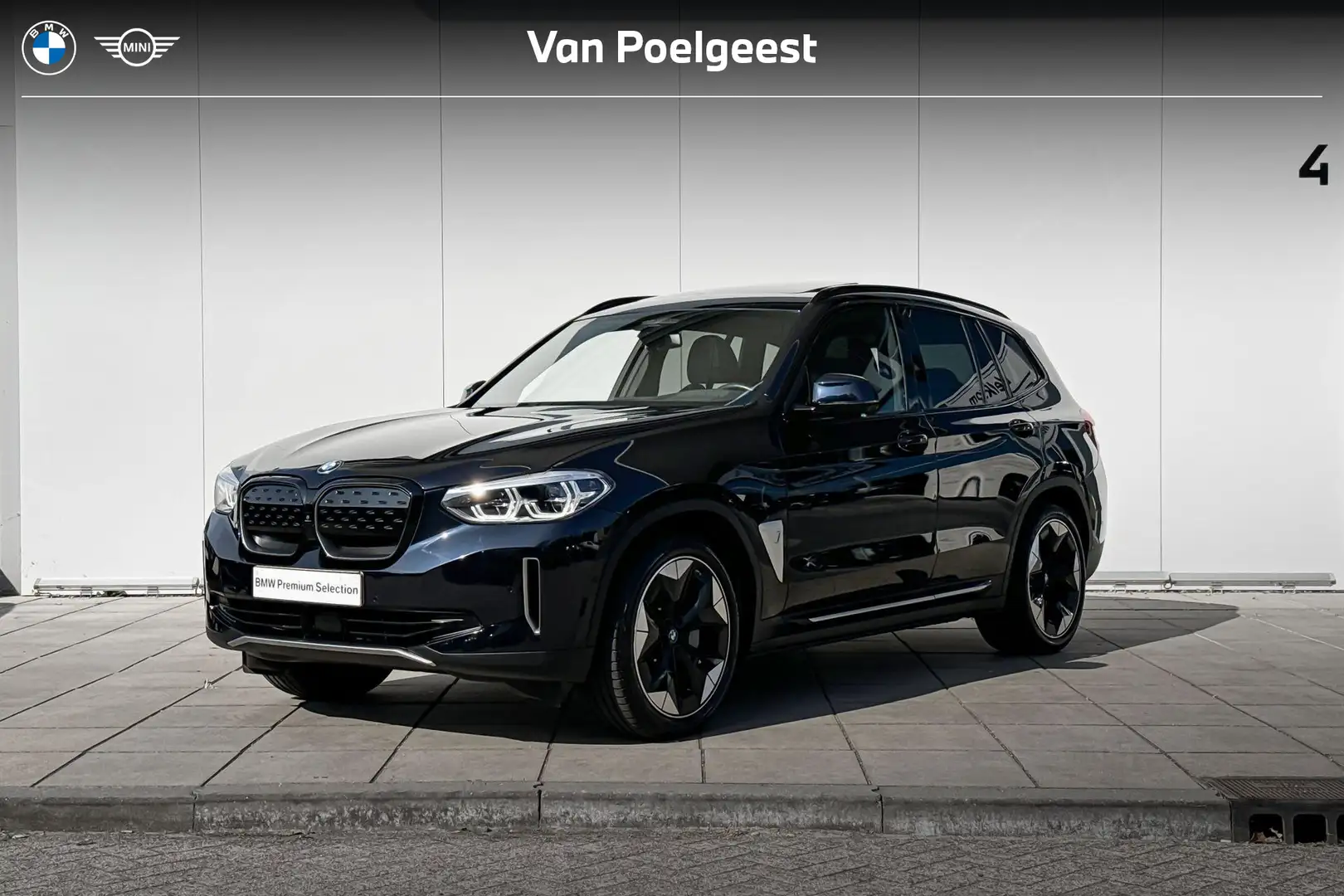 BMW iX3 High Executive 80 kWh Glazen Schuifdak / Head Up D Blauw - 1