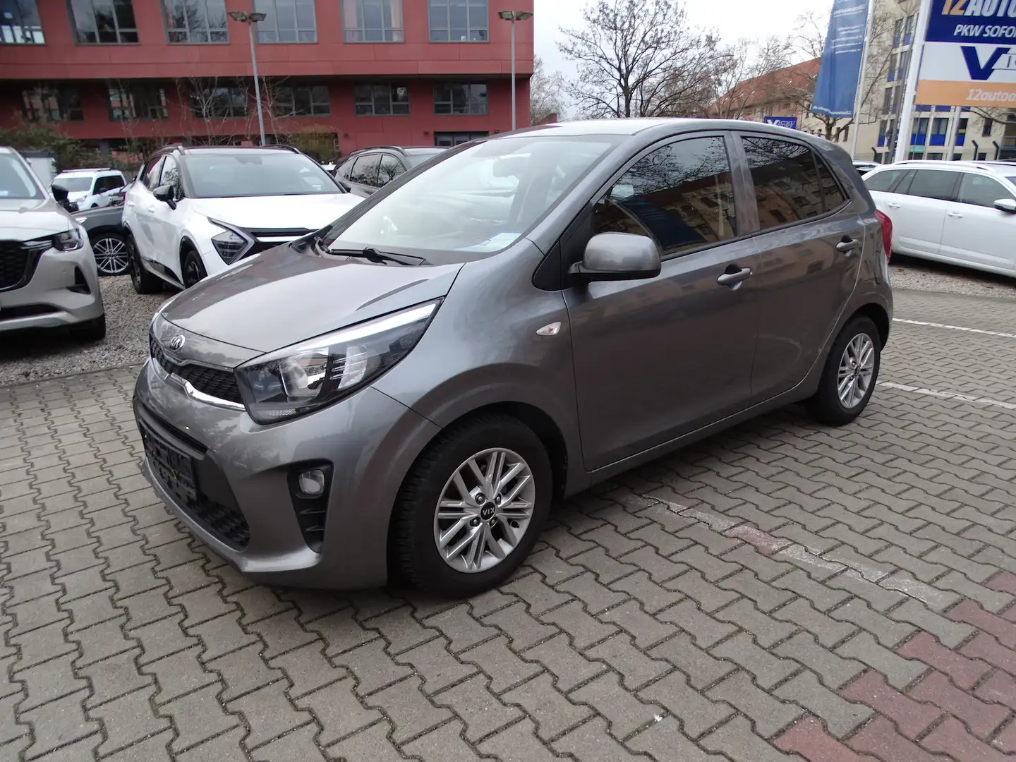 Kia Picanto 1.0 Dream Team Automatik , Navi Paket Grau - 1