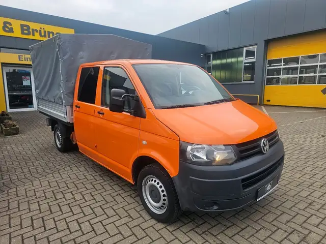 Volkswagen T5 Transporter Pritsche Doppelkabine TÜV neu
