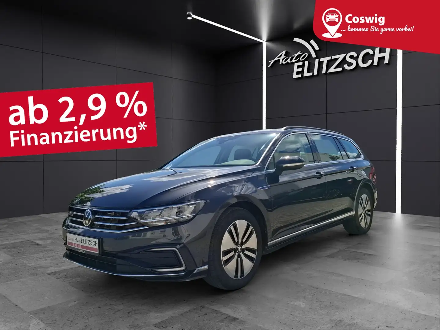 Volkswagen Passat Variant GTE LED Navi ACC RFK SH LM Grau - 1