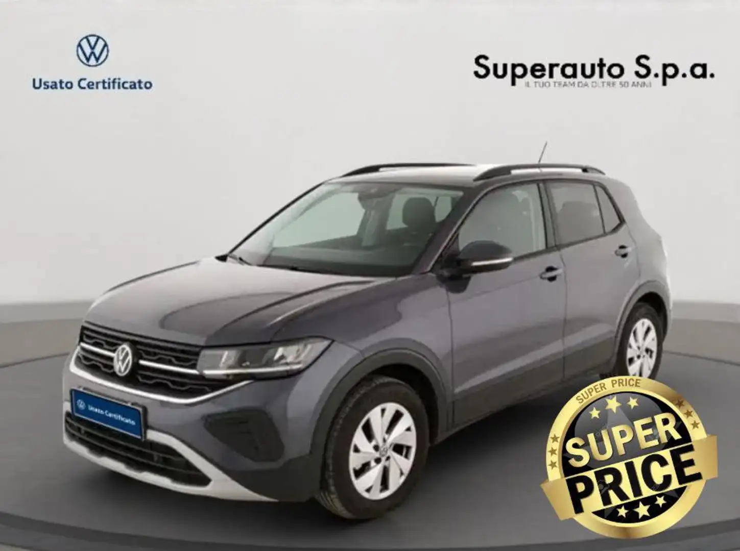 Volkswagen T-Cross 1.0 TSI Style BMT Grigio - 1
