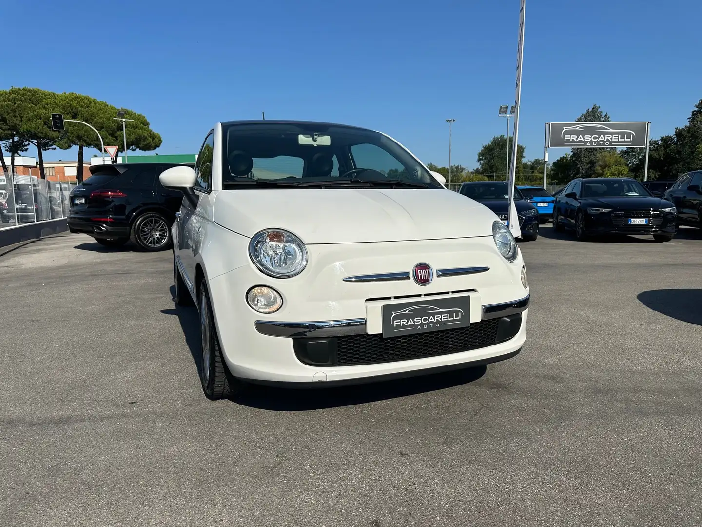 Fiat 500 1.2  Lounge Gpl /ok neopat./km doc./bellissima Bianco - 1