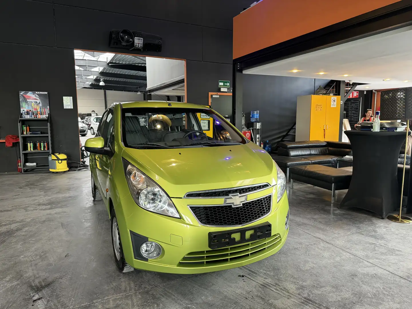Chevrolet Spark 1.0i - 89.182 KM ! A/C - 5 PORTES - PNEUS HIVERS Vert - 1