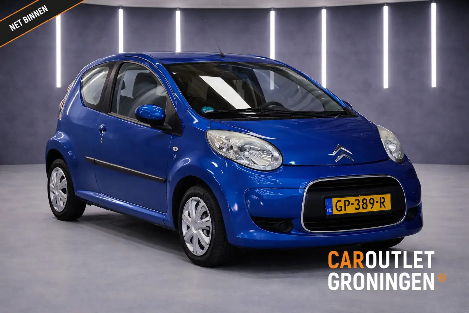 Citroen C1 1.0-12V Séduction | BJ 2009 | ZUINIG | LAGE LASTEN Blau - 1