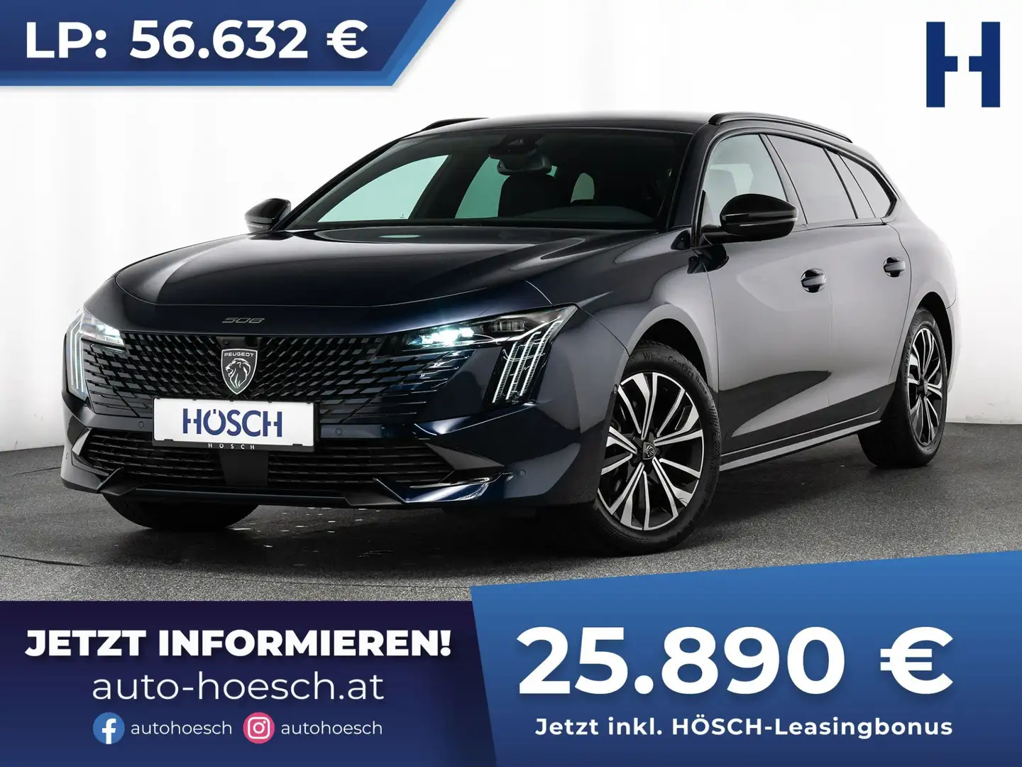 Peugeot 508 SW Allure BlueHDi 130 ASSISTENZ 360° EASY Bleu - 1