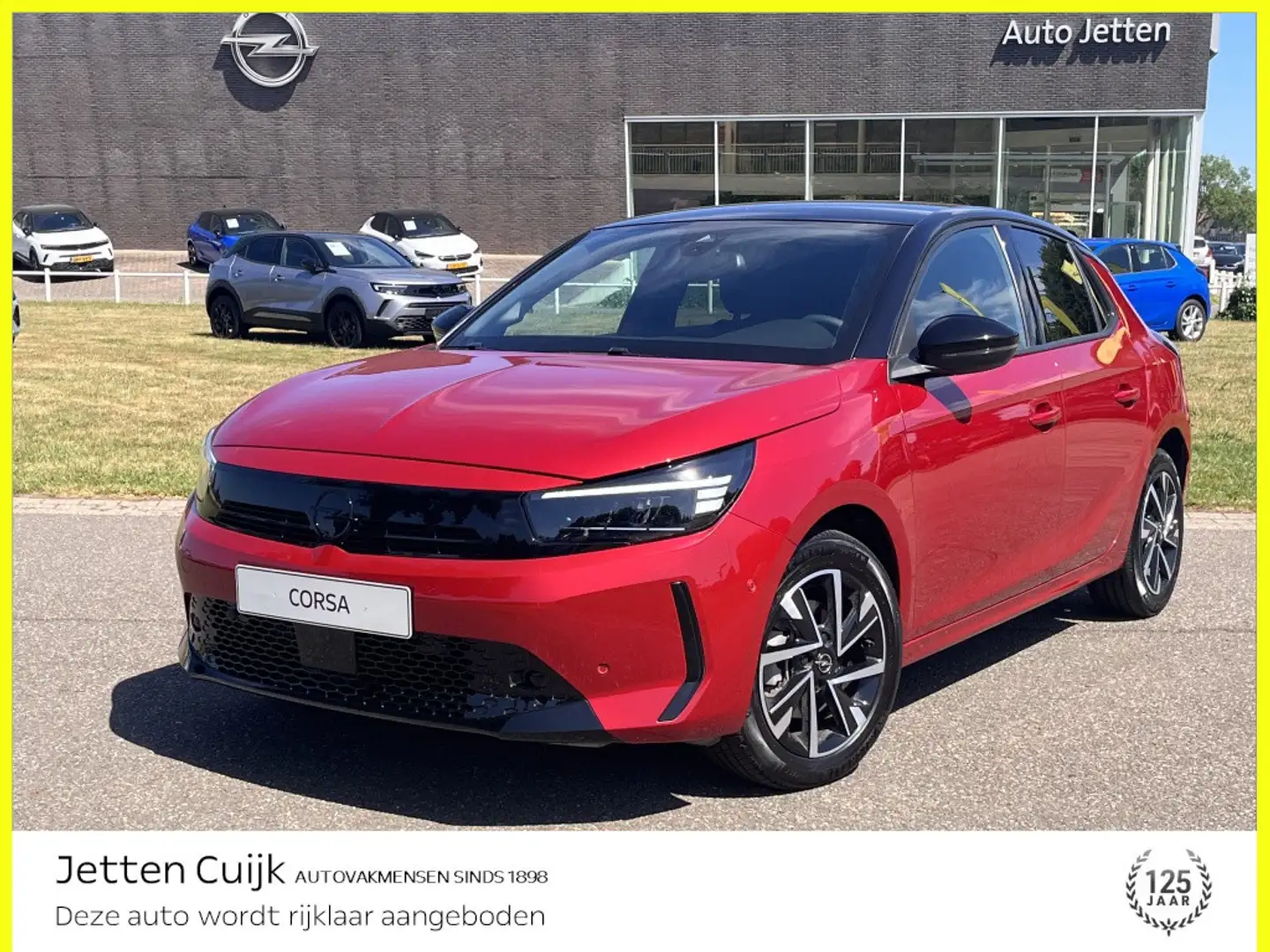 Opel Corsa 1.2 Turbo GS #Rijklaar# ecc | navi | camera Rosso - 1