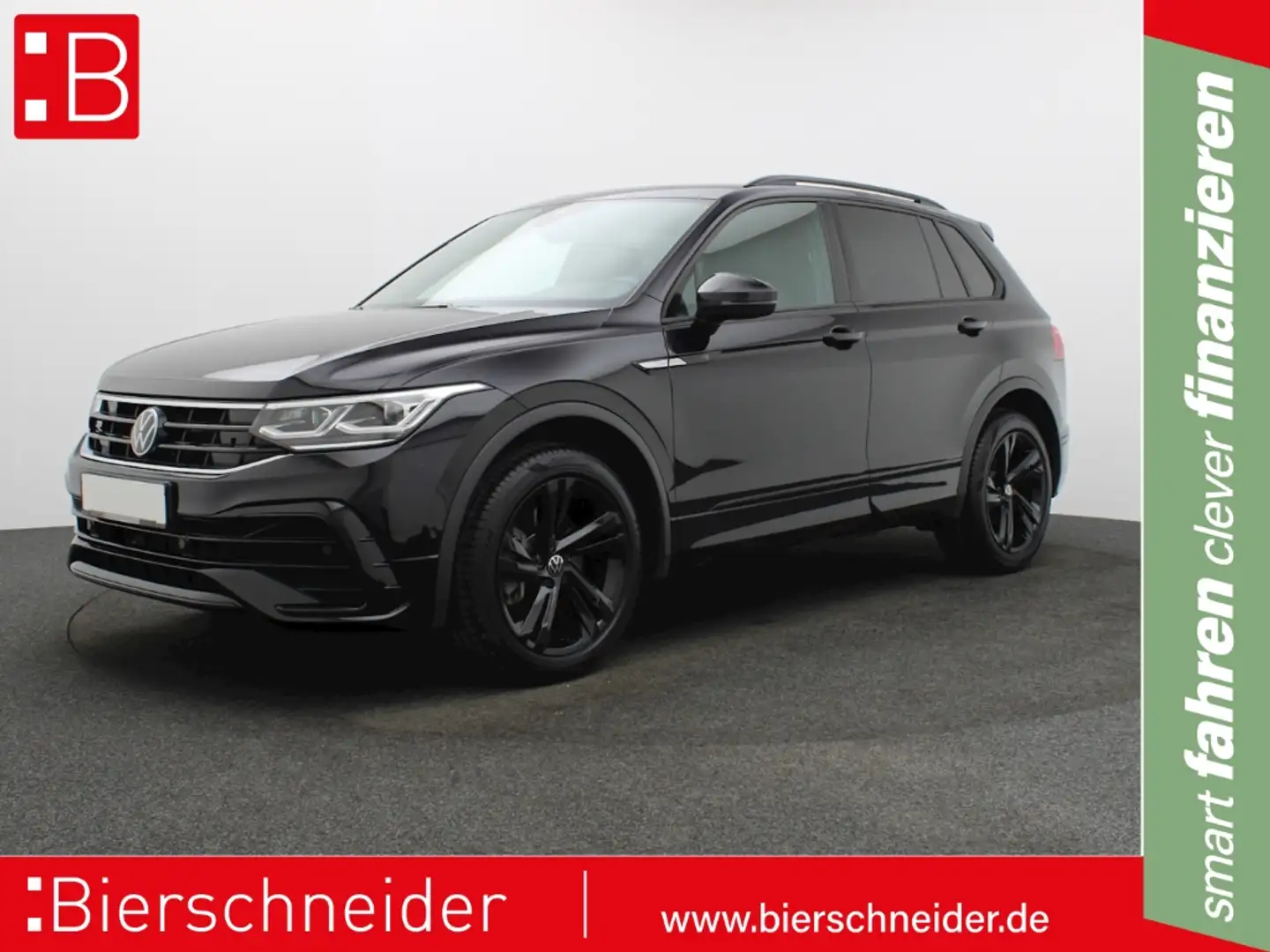 Volkswagen Tiguan 2.0 TDI DSG 4Mo. R-Line BLACK-STYLE PANO AHK NAVI Schwarz - 1