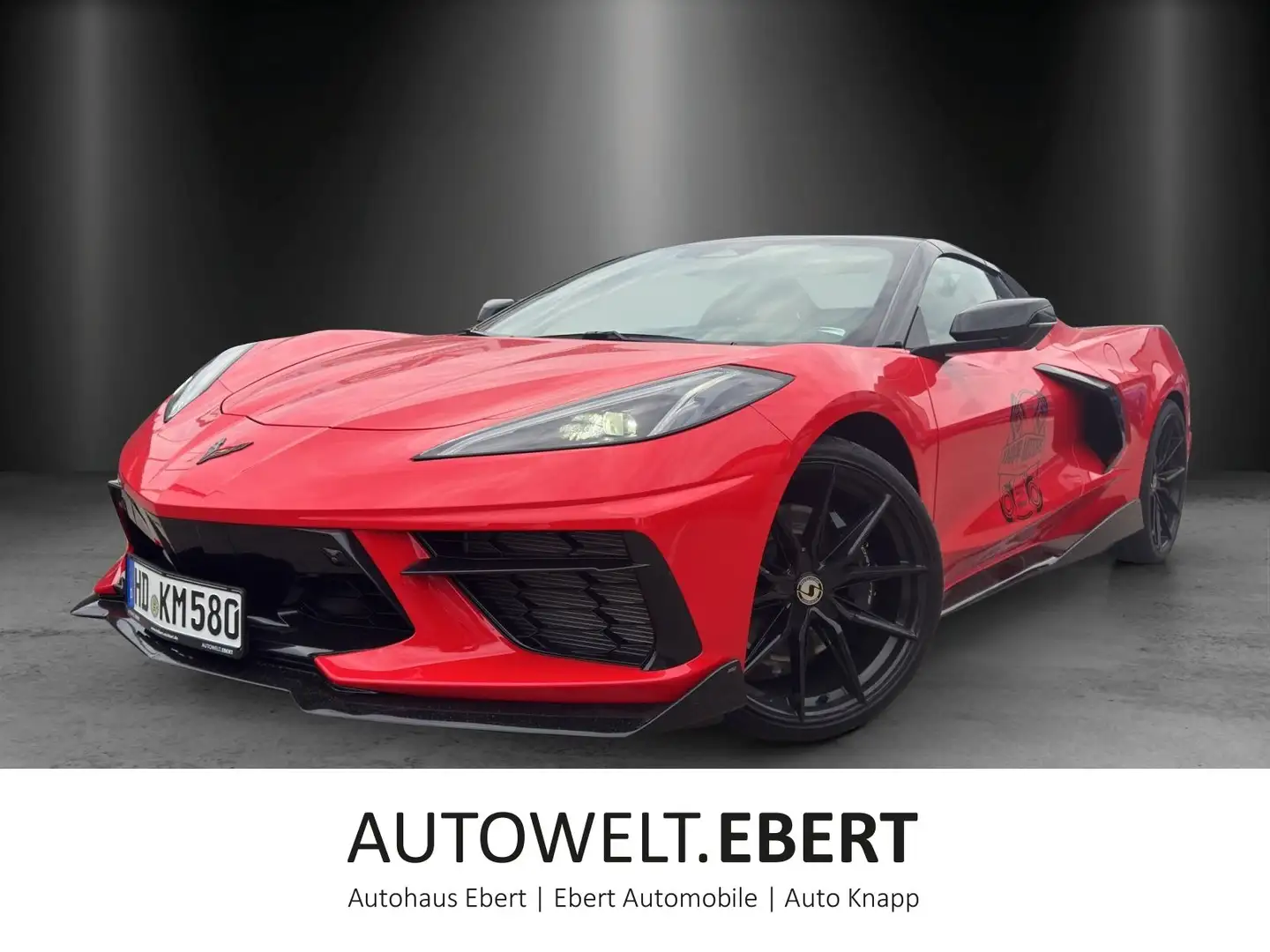 Corvette C8 Cabrio 3LT MY 2024 Frontlift/Magnetic Ride/EU-Mo Rojo - 1