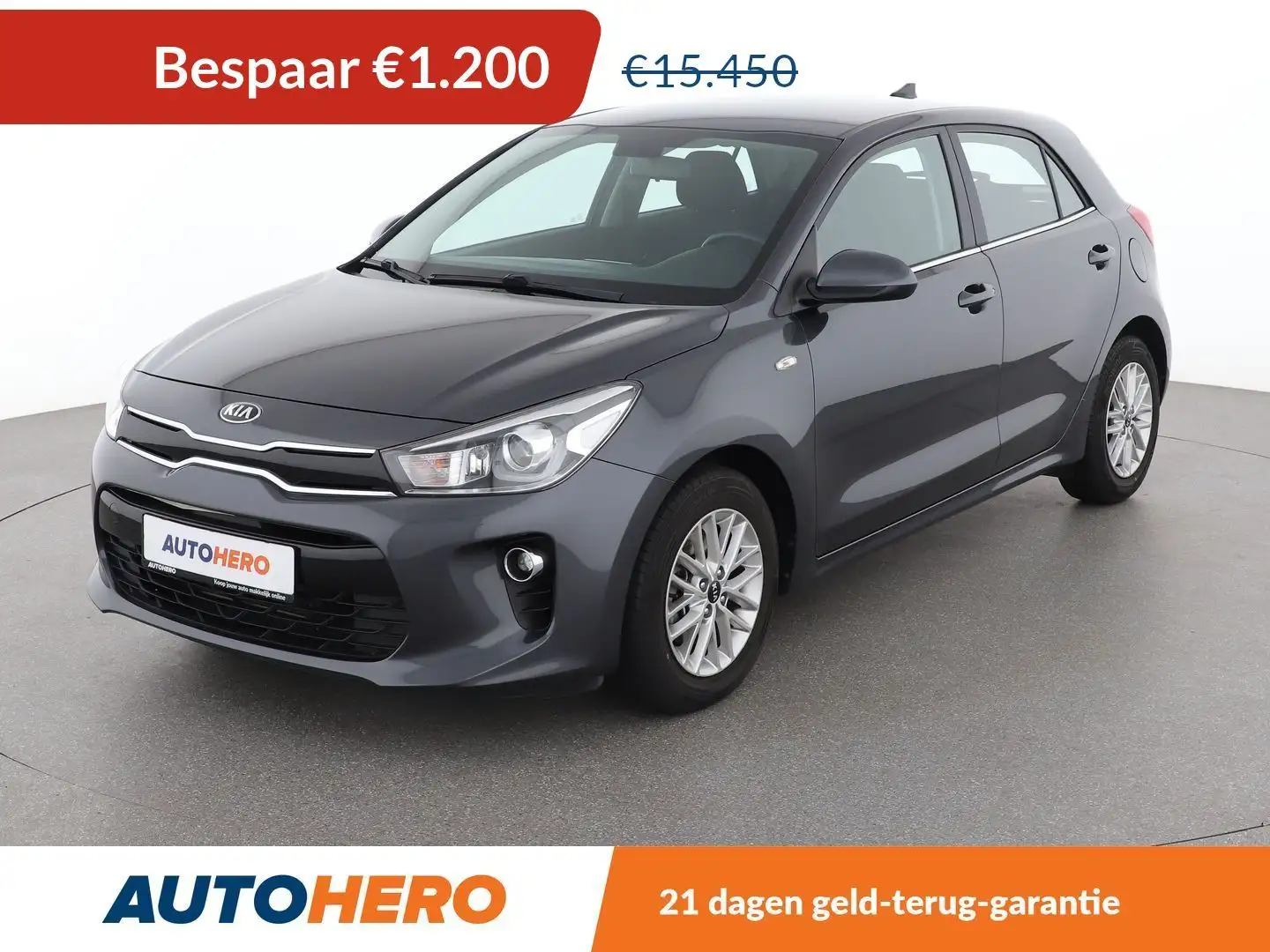 Kia Rio 1.0 TGDI Urban Edition Grijs - 1
