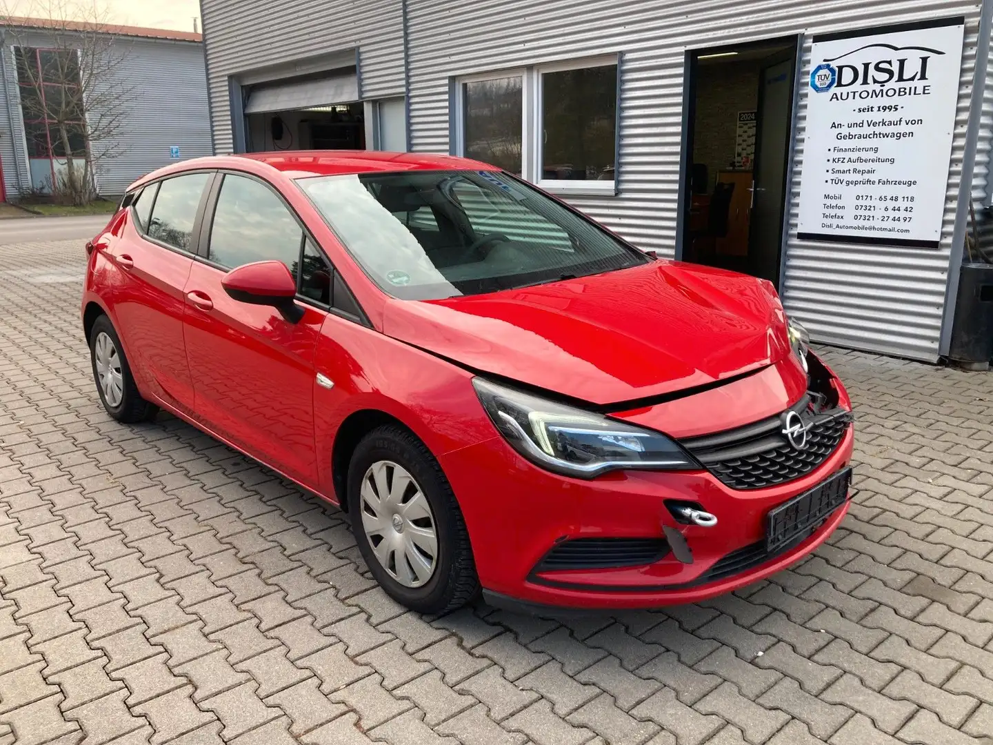 Opel Astra K Lim. 5-trg. Selection Start/Stop, Rood - 2