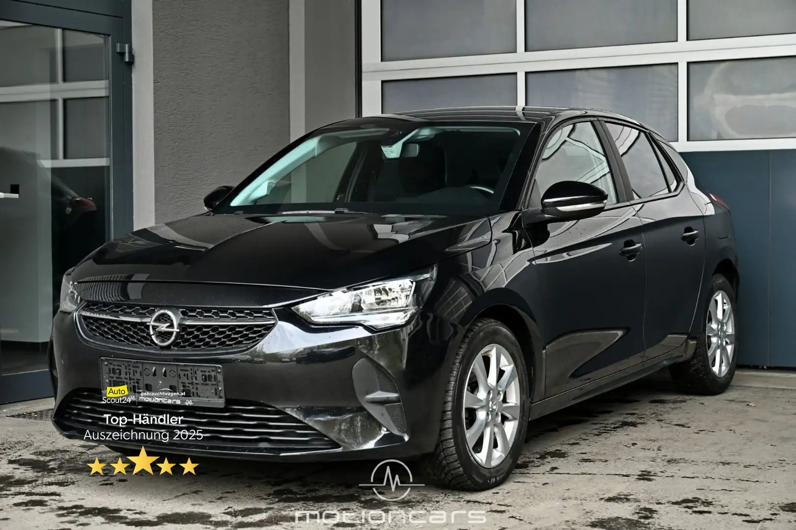 Opel Corsa F 1.2 Edition Pickerl NEU Schwarz - 1