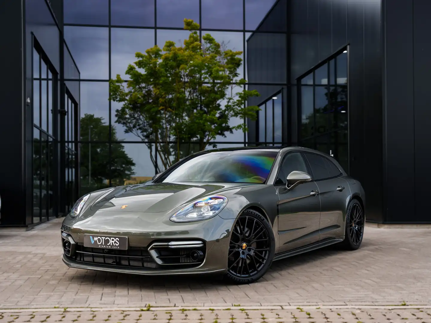 Porsche Panamera Panamera 4 E-Hybride Sport Turismo - Sport design Vert - 1