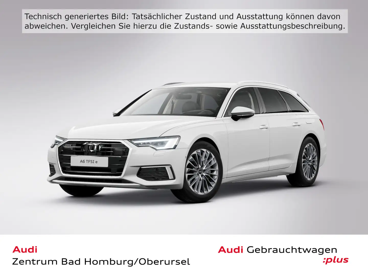 Audi A6 TFSI e Design quattro*Navi*Matrix*Alu*A Weiß - 1