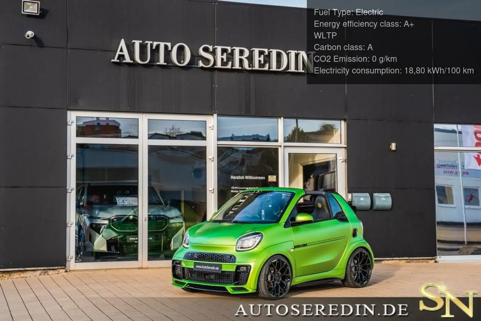 smart forTwo BRABUS Ultimate E 1 OF 50 GREEN HELL MAGNO Vert - 1