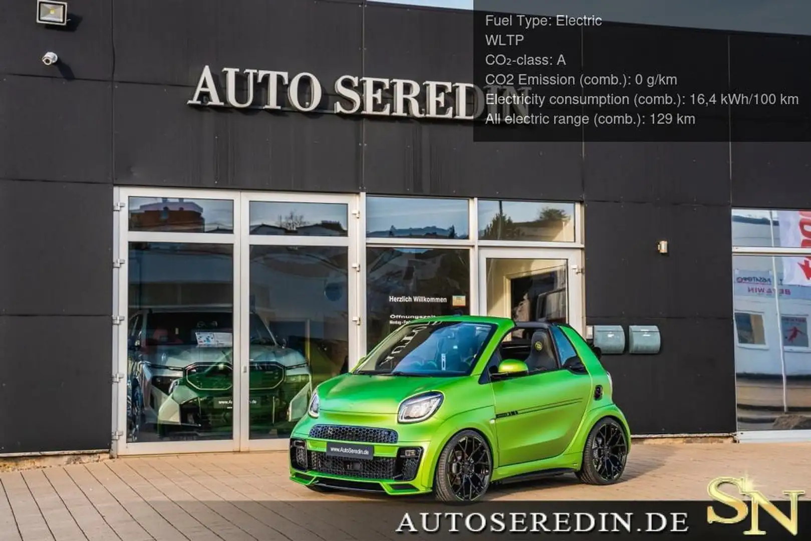 smart forTwo BRABUS Ultimate E 1 OF 50 GREEN HELL MAGNO Vert - 1