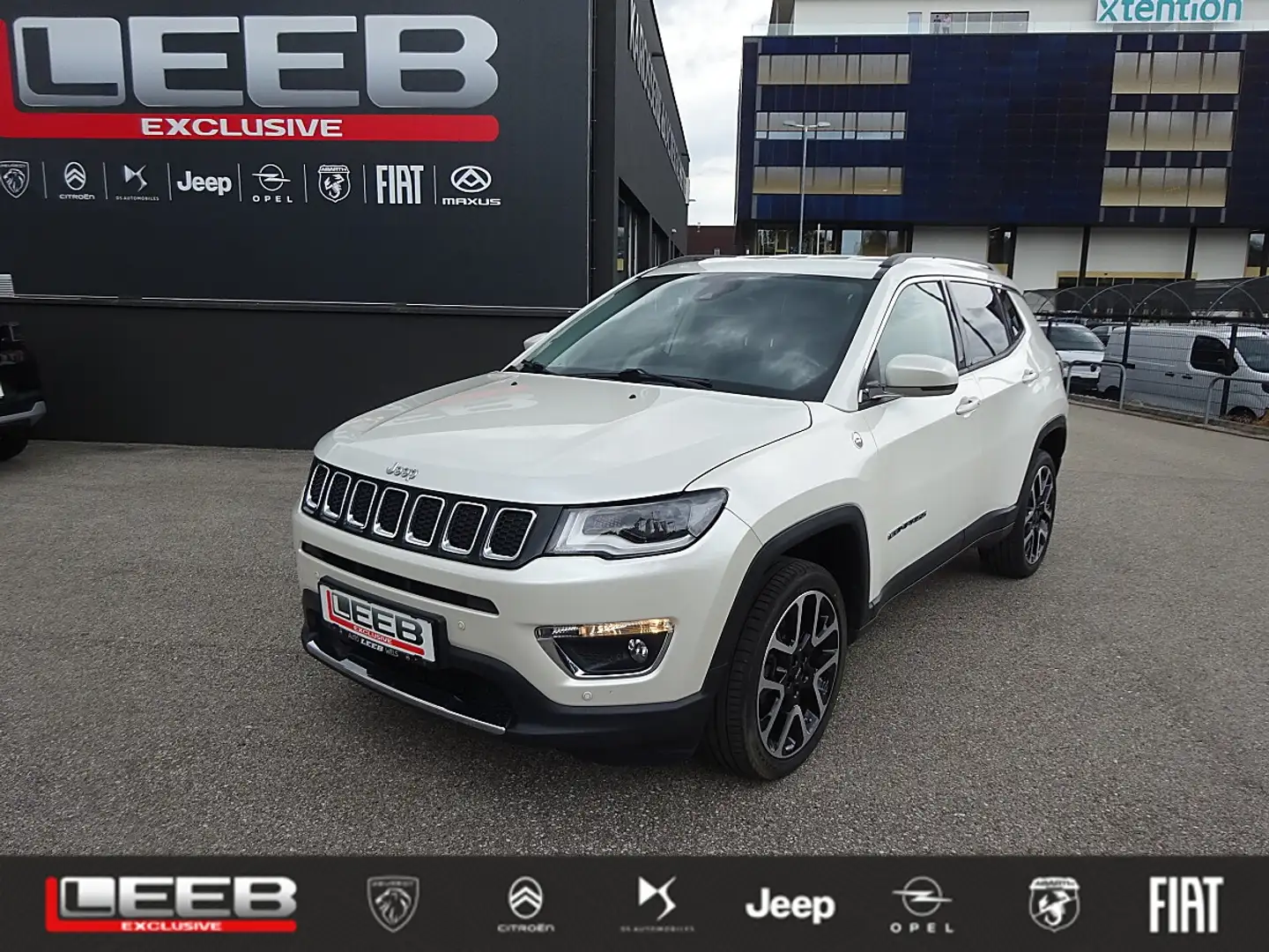 Jeep Compass 1,4 MultiAir2 AWD Limited Aut. Weiß - 1