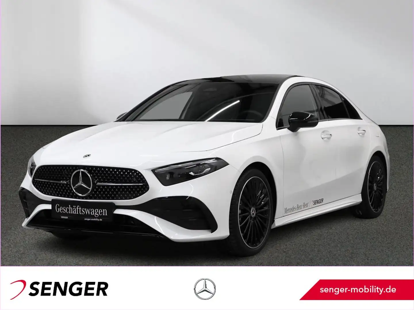 Mercedes-Benz A 200 Limousine AMG Night Multibeam Kamera Pano Blanc - 1