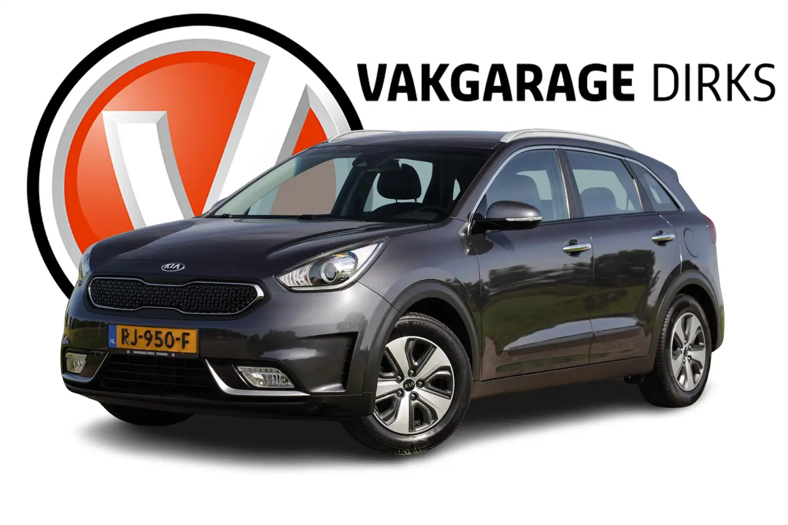 Kia Niro 1.6 GDi Hybrid DynamicLine ✅ Carplay ✅ Camera ✅ Tr Gris - 1