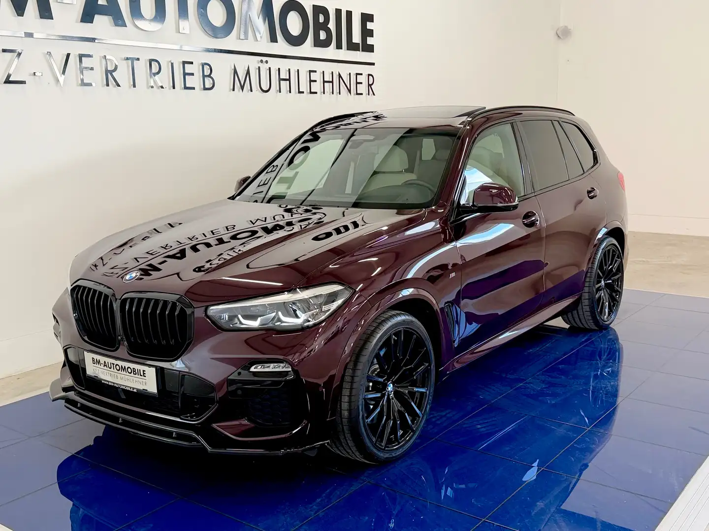 BMW X5 M M50d Individual,Massage,Luftf.,SkyLounge,Sitzlü Violett - 2