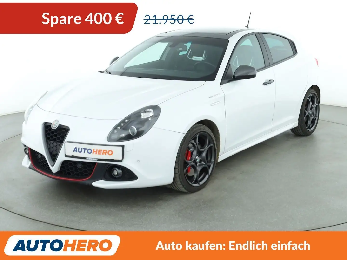 Alfa Romeo Giulietta 1.8 Turbo Veloce *NAVI*PDC*TEMPO*SHZ* Weiß - 1