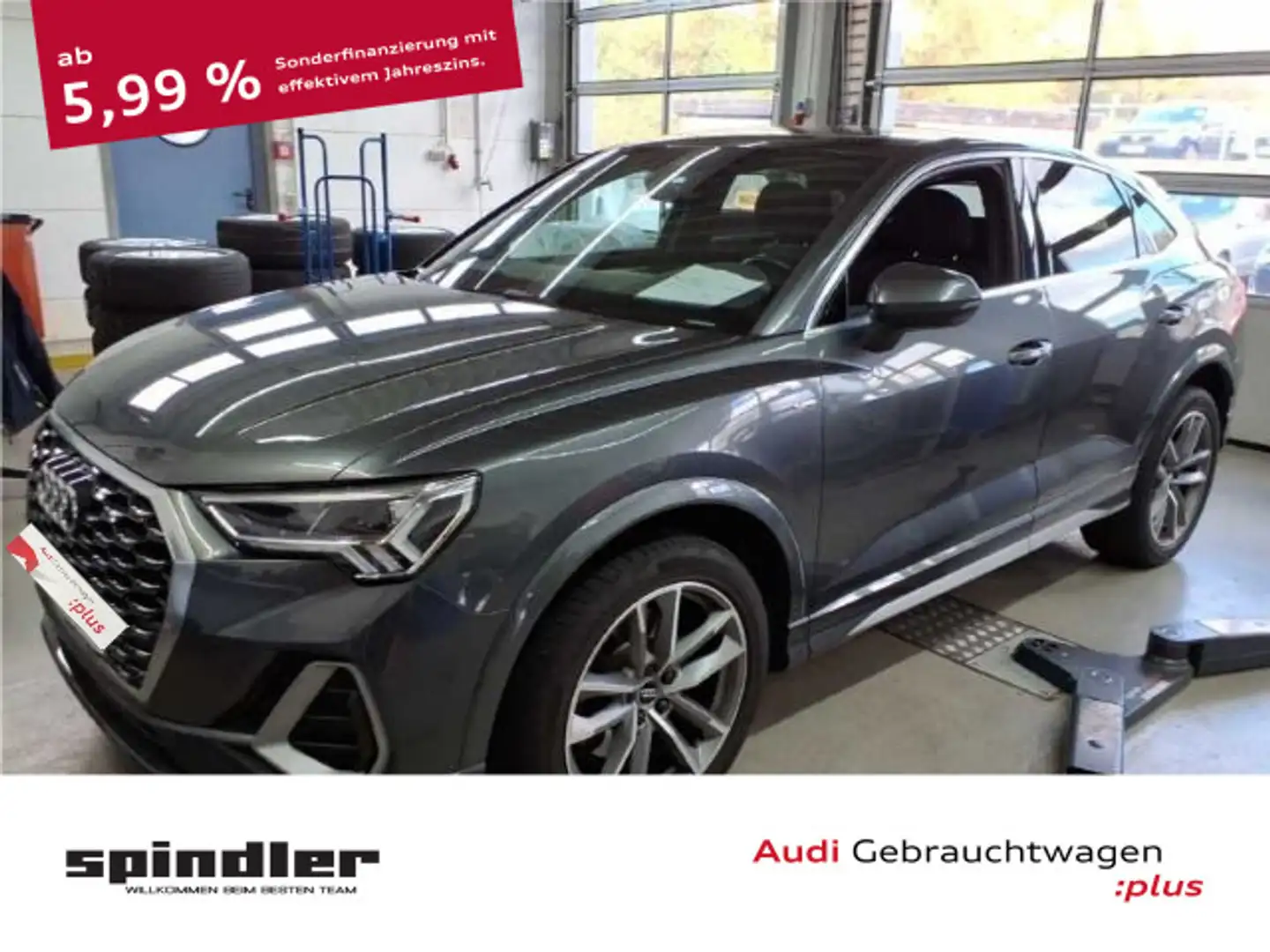 Audi Q3 S-Line 45TFSI quattro S-tronic/ LED Grau - 1