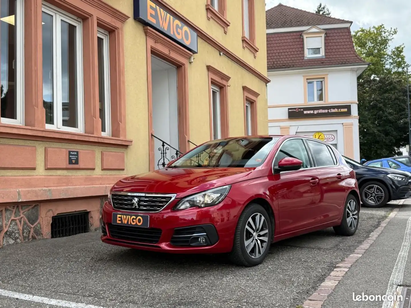 Peugeot 308 generation-ii 1.2 puretech 130 allure business eat bva-start-stop-courroie ok-garantie 6 mois Rood - 1