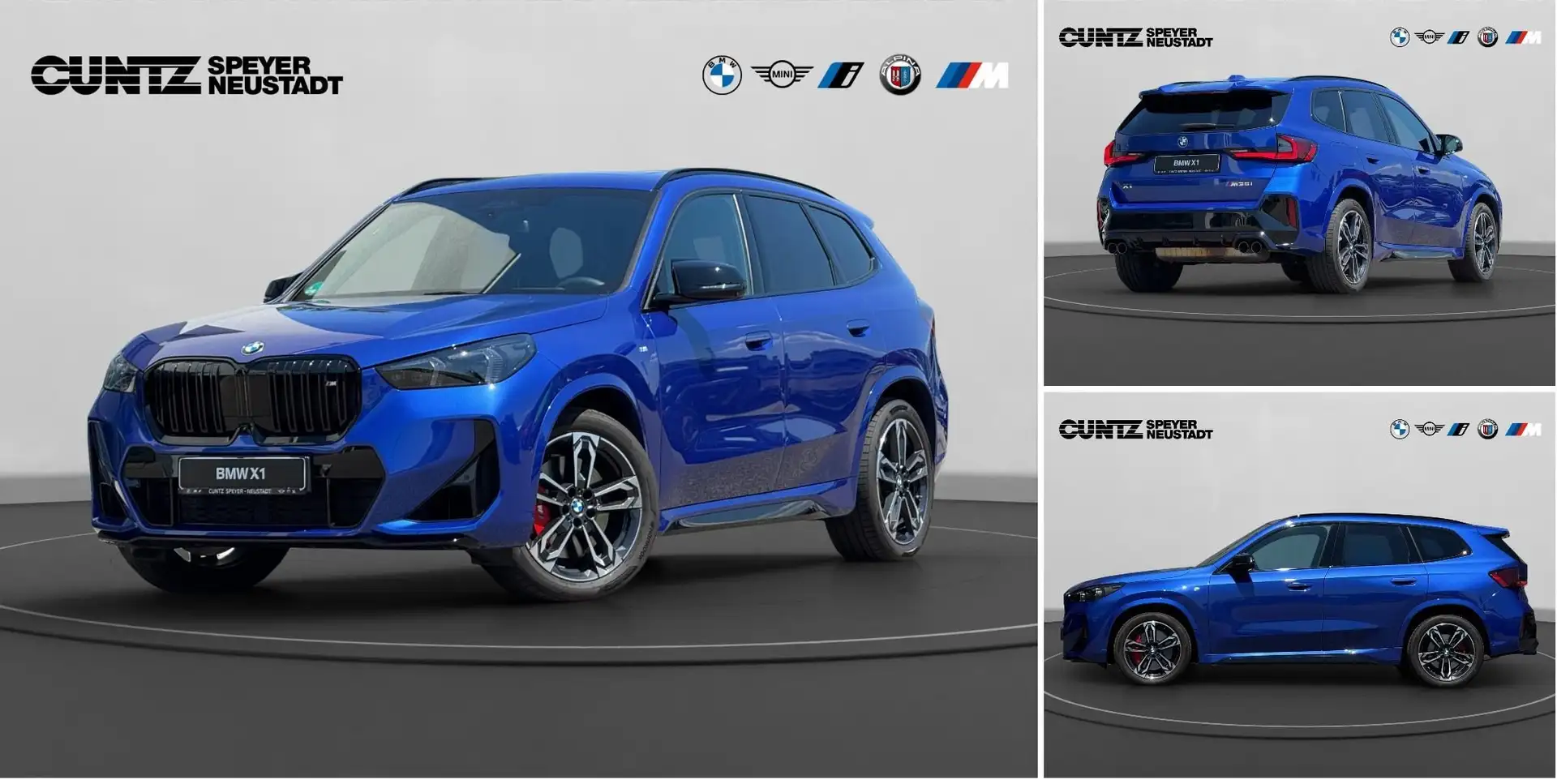 BMW X1 M35i xDrive Sportpaket Head-Up HK HiFi DAB Bleu - 1
