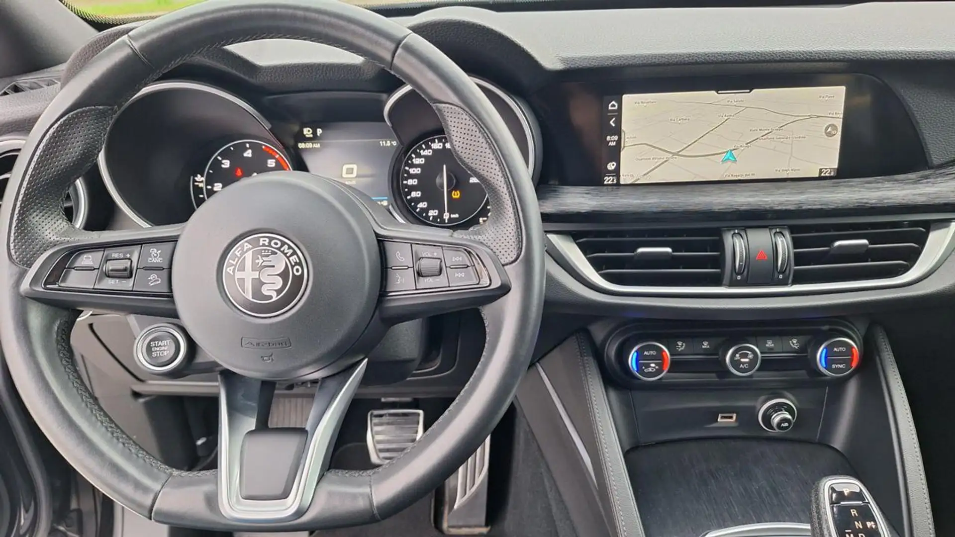 Alfa Romeo Stelvio 2.2 T.D.160 CV RWD SUPER Negro - 2