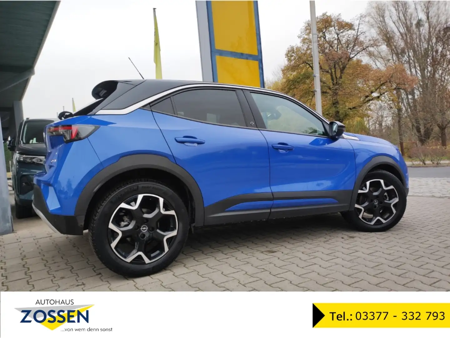 Opel Mokka e Ultimate 3-phasig, 11kW, Navi, LED, Klimaaut., Blau - 1